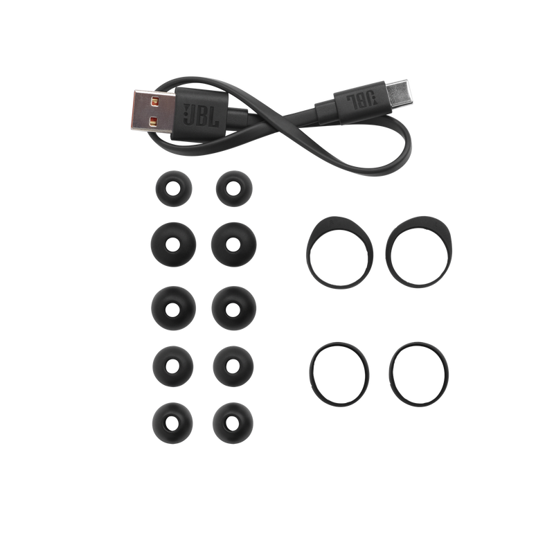 JBL Tour Pro+ TWS - Black - True wireless noise-cancelling earbuds - Detailshot 4 image number null